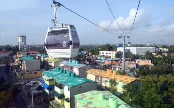 Línea 1 del Teleférico de Santo Domingo está cerrada hasta Domingo de Resurrección por mantenimiento