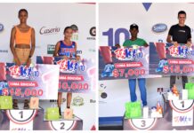 Soranyi Rodríguez y Jilberto Santana ganan décima carrera 10K Carrefour