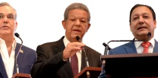 Abinader, Leonel y Abel presentan sus propuestas