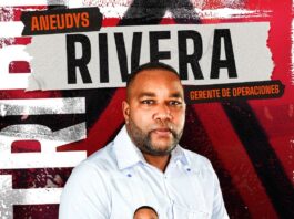 Aneudy Rivera es el nuevo Gerente de Operaciones de los Indios de SFM