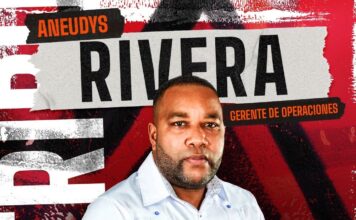 Aneudy Rivera es el nuevo Gerente de Operaciones de los Indios de SFM