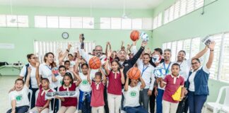 INEFI desarrolla charla y entrega utilería en Escuela María Altagracia Paula