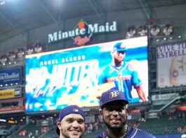 Ronel Blanco lanza no-hitter por los Astros