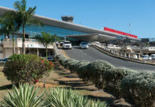 Aeropuerto Internacional de Las Américas vuelve a la normalidad tras desprendimiento en una pista