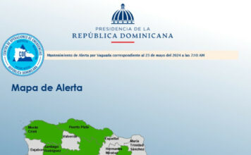 Aumentan a 14 las provincias en alerta verde y 11 siguen en alerta amarilla por lluvias