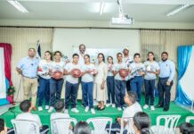 INEFI entrega utilería deportiva e imparte charla en Colegio La Milagrosa