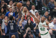 Al Horford contuvo a los Dallas Mavericks y ya acaricia el anillo de la NBA