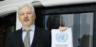 Julian Assange sale en libertad desde el Reino Unido