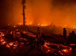 Unos 5.000 evacuados por un enorme incendio en un parque de atracciones en Malasia
