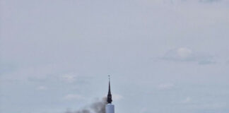 Se incendia la catedral de la ciudad francesa de Ruán