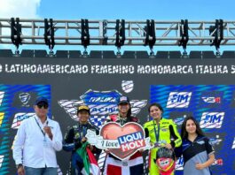 Krystal Silfa se corona campeona en latinoamericano de motociclismo