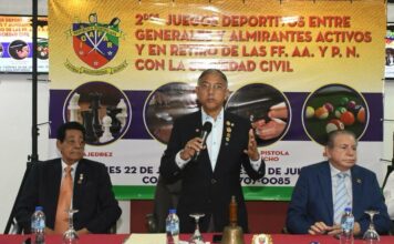 Harán Juegos Deportivos para generales activos y en retiro de las Fuerzas Armadas