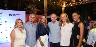 Realizan coctel de bienvenida del RD Open 2024