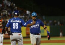 Licey gana quinto en línea con sólido pitcheo