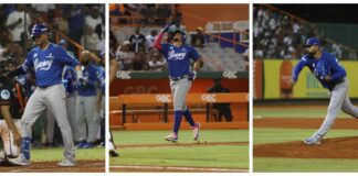 Alcántara, Hernández y Valdez lideran victoria del Licey sobre los Toros