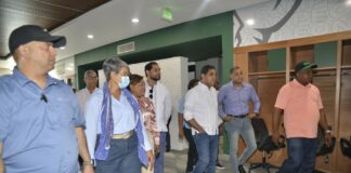 Ministro de Deportes supervisa remodelación en el Tetelo Vargas