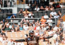 Gigantes pintan de blanco a las Águilas