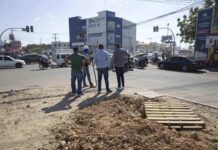 Restringen circulación de vehículos desde la Isabel Aguiar a la prolongación 27, en Pintura