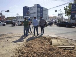 Restringen circulación de vehículos desde la Isabel Aguiar a la prolongación 27, en Pintura