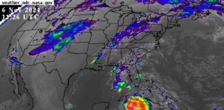 Rafael ya es un huracán categoría 1 mientras avanza hacia Cuba