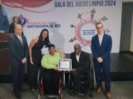 COPADOM recibe distinción de Juego Limpio