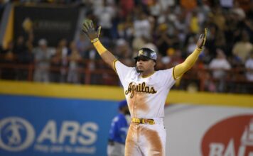 Águilas derrotan al Licey por cuarta vez corrida