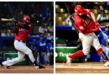 Cordero y Sánchez lideran victoria del Escogido sobre el Licey