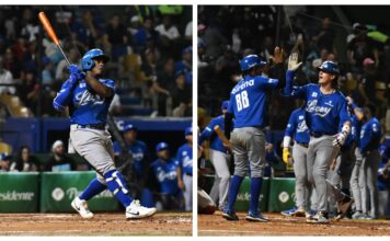 Leyba y Fitzgerald lideran triunfo del Licey sobre el Escogido