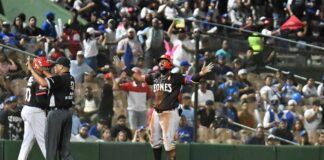 Caminero se crece en triunfo del Escogido sobre el Licey