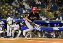 Escogido apalea al Licey y se acerca al primer lugar del Round Robin