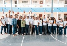 INEFI entrega utilería en Colegio Arcoíris