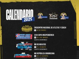 Anuncian fechas del Campeonato Nacional de Fisiculturismo y Fitness 2025