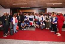Ministro Kelvin Cruz recibe a los campeones de la Serie del Caribe