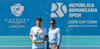 Aleksandar Kovacevic se lleva el campeonato del RD Open Copa Cap Cana