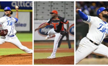 Génesis Cabrera, Luis Santos y Héctor Pérez vestirán el uniforme del Escogido