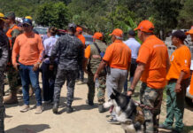 Autoridades refuerzan búsqueda y cierran perímetro donde desapareció niño en Jarabacoa