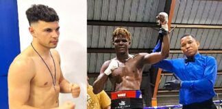 Simolién y Platonovschi imponen su poder en gala de boxeo internacional