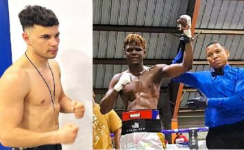 Simolién y Platonovschi imponen su poder en gala de boxeo internacional