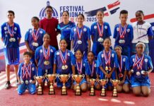 Santiago Noreste impone su ritmo en el Festival Regional Escolar de Tenis de Mesa