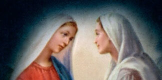 Saturday 5/31/25 Feast of Our Lady of the Visitation.