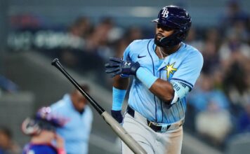 Caminero apunta al All-Star Game desde Tampa Bay