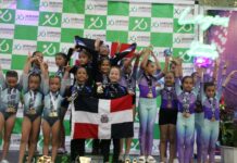 Club Naco domina la VII Copa Internacional de Gimnasia con 72 medallas