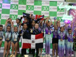 Club Naco domina la VII Copa Internacional de Gimnasia con 72 medallas