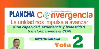Movimiento Convergencia presenta propuesta de trabajo para la seccional del Distrito Nacional del CDP