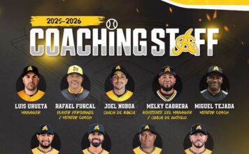 Águilas anuncian staff de coaches para la campaña 2025-26