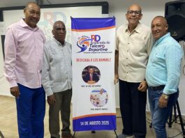 Luis Rojas presenta la Academia de Talento Deportivo Dominicano