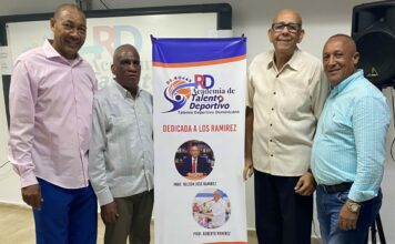 Luis Rojas presenta la Academia de Talento Deportivo Dominicano