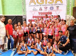 AGISA celebra su Torneo Provincial de Gimnasia en Santiago