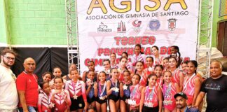 AGISA celebra su Torneo Provincial de Gimnasia en Santiago
