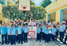 Escuela Máxima Tavárez recibe utilería deportiva de INEFI